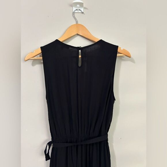 Lulu’s Advanced Degree Black Sleeveless Jumpsuit - Picture 15 of 16